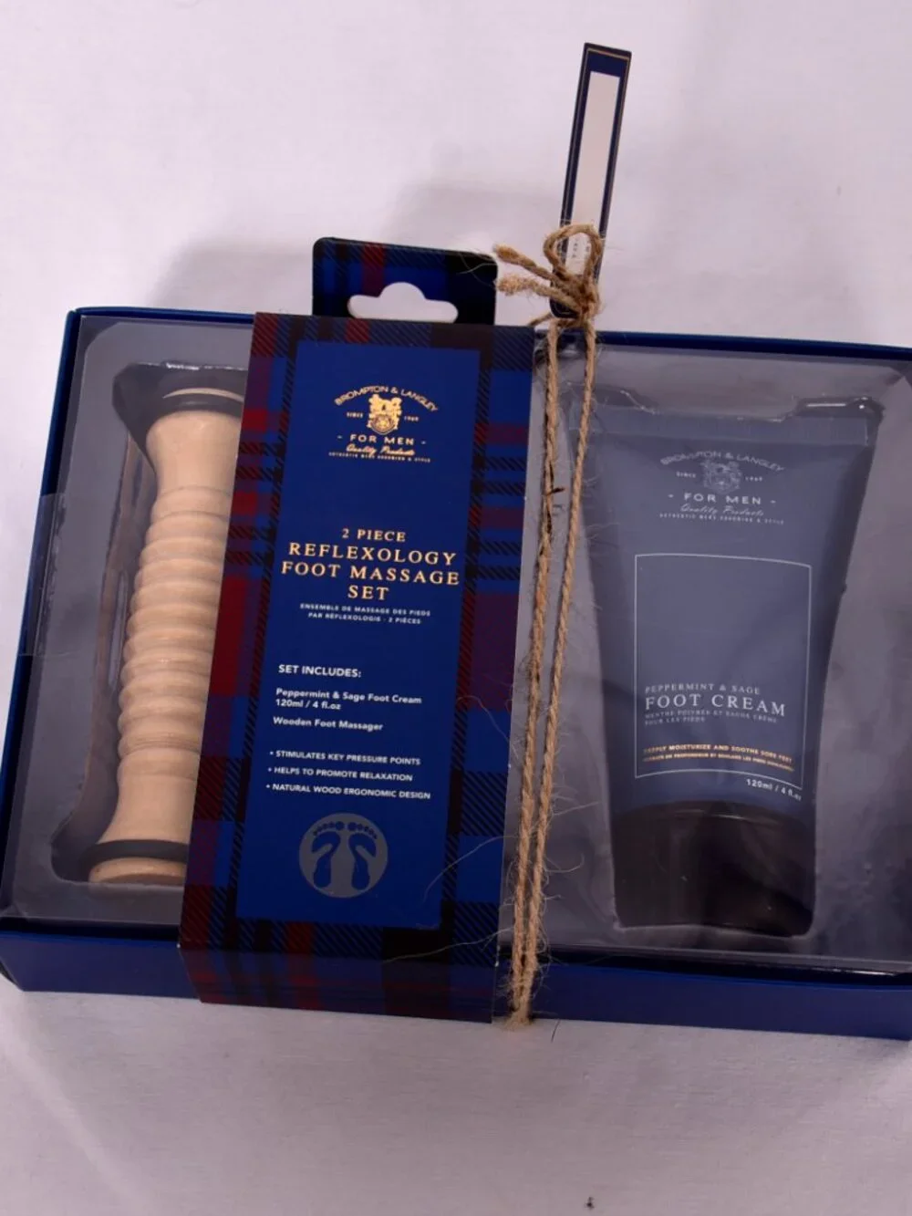 Brompton & Langley 2 Piece Reflexology Foot Massage Set